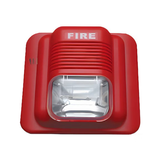 Agni Combined Audible-Visual Fire Alarm System with Strobe Light
